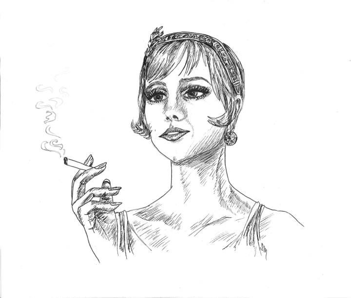 Inspired by Carey Mulligan as Daisy in Great Gatsby