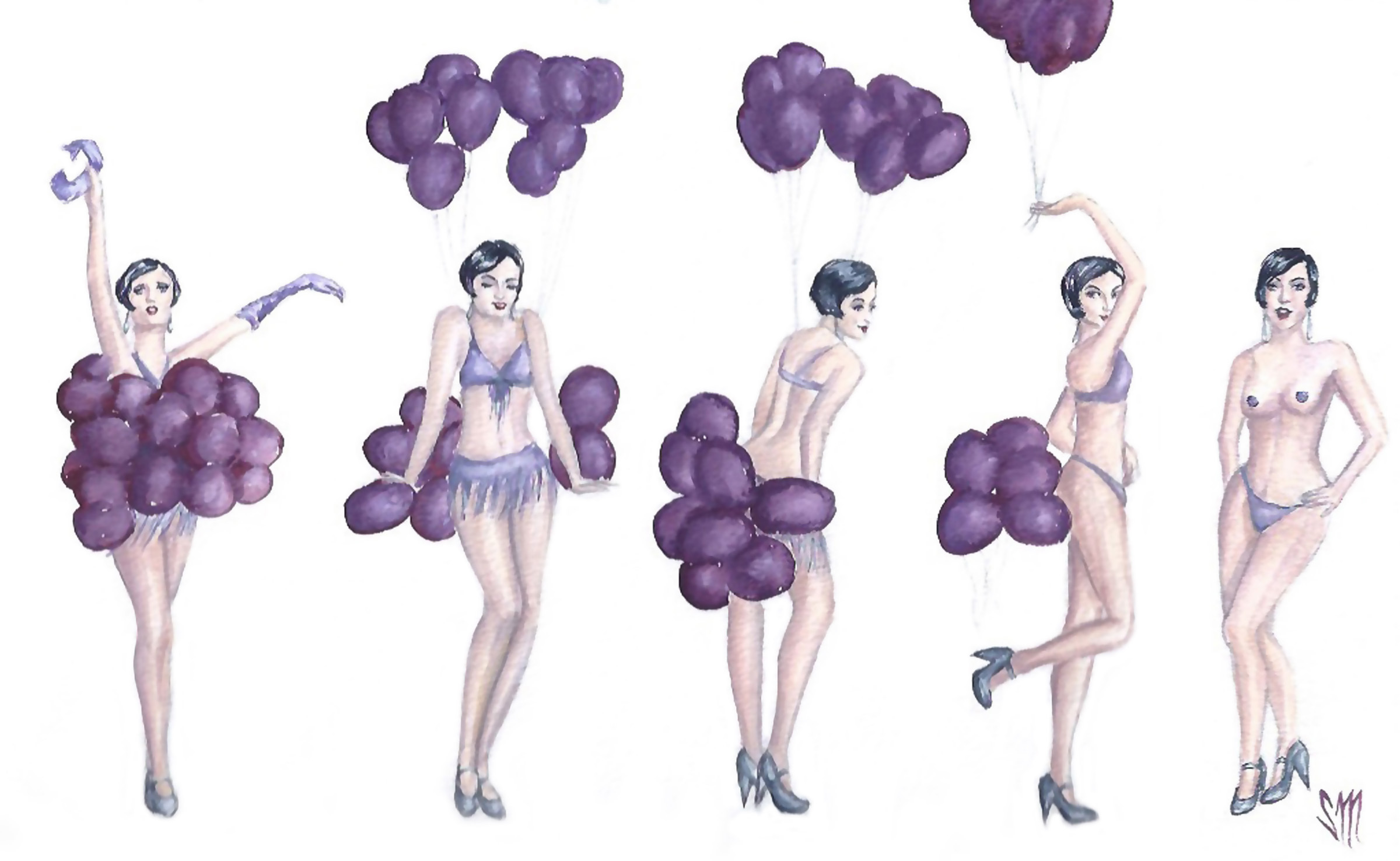 Balloon Burlesque (Inspired by Michelle L’Amour)